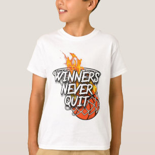 Schetskleding - Winnaars Nooit Stoppen - Fire Sket T-shirt