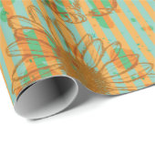 Schetskonijn en kamille, naadloos  cadeaupapier (Rol Hoek)