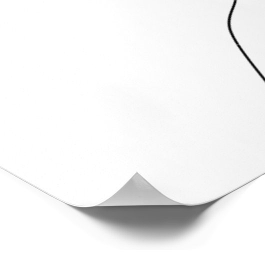 Schetskunst Poster (Hoek)