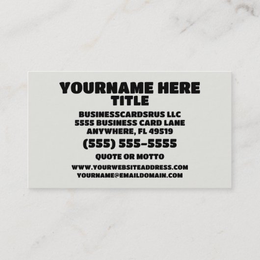 Schetskunstenaar Visitekaartje