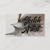 Schetskunstenaar Visitekaartje