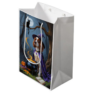 Schetsmatige Halloween-schildering van Brittany Sp Medium Cadeauzakje