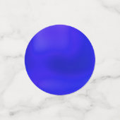 Schetsmatige verjaardag op blauw goud en wit confetti (Kleine voorkant)