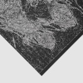 Schetspotlood met hand getrokken rode papaverbloem tissuepapier (Detail)