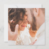 Schetst blad botanische bladeren moderne bruiloft save the date (Achterkant)