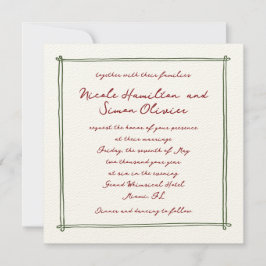 Schetste lijst Groen grillige Hand getrokken bruil Kaart