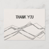 Schetste Natuur Dank u Briefkaart (Voorkant)