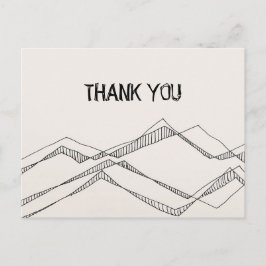 Schetste Natuur Dank u Briefkaart