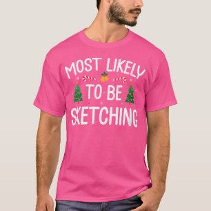 Schetstekening - waarschijnlijk schetsen t-shirt