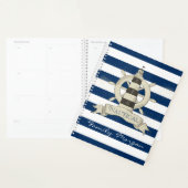 Schetsvaart,Roer van boot,Blauw en witte strepen Planner (Display)