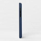 Schetteranker Bootnaam Marineblauw Case-Mate iPhone Case (Achterkant/links)