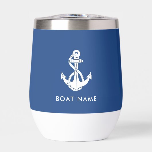 Schetteranker en scheepsnaam zeilcustom (Voorkant)