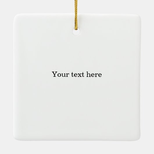 Schetteranker op maat (wit & zwart) keramisch ornament (Achterkant)