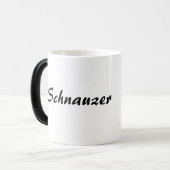 Schetz kopie, Schnauzer Magische Mok (Voorkant links)
