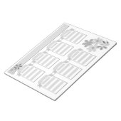 Scheur de agenda af, creëer jezelf notitieblok (Schuin)