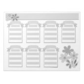 Scheur de agenda af, creëer jezelf notitieblok (Voorkant)