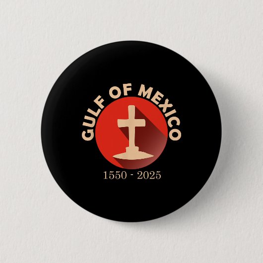 Scheur Golf Van Mexico Ronde Button 5,7 Cm (Voorkant)