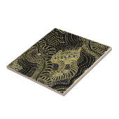 Scheur langs stippellijn - Aboriginal Grafisch Tegeltje (Zijkant)