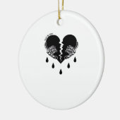 Scheur me uit elkaar klassieker keramisch ornament (Links)