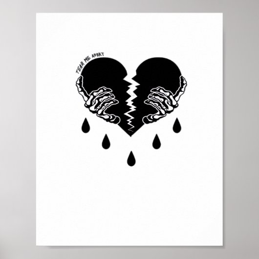 Scheur me uit elkaar klassieker poster (Voorkant)