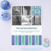 Scheur off flyer vierkante afbeeldingen (Enkel)