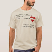 Scheur Uw Hart — Niet Dit Kleed T-shirt (Voorkant)