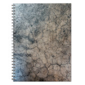 Scheurbreuk van de textuurgrunge notitieboek (Voorkant)