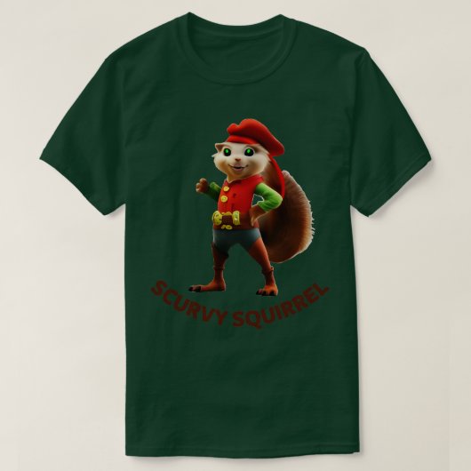 Scheurbuik T-shirt (Design voorkant)