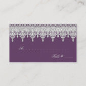 Scheurdruppelaas, prottenetafelzitje met Paars esc Plaatskaartje (Achterkant)