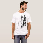 Scheuren als regen t-shirt (Voorkant volledig)