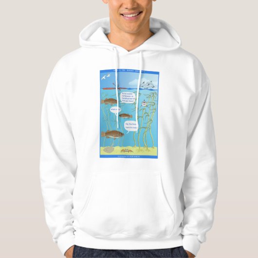 Scheuren in de Wereld - Hoe is het Water? -  Hoodie (Voorkant)