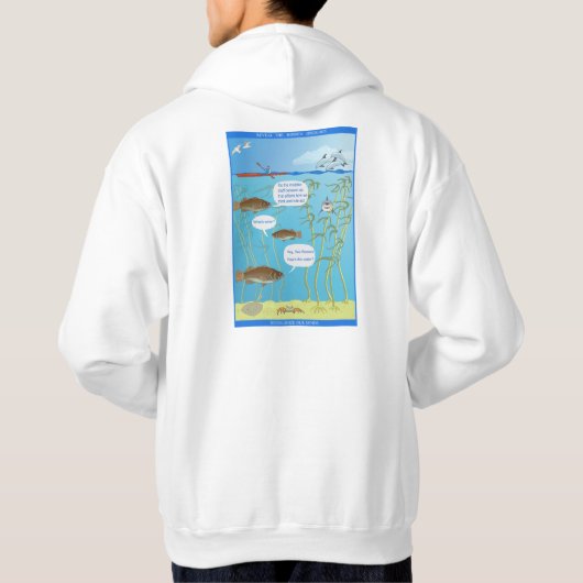 Scheuren in de Wereld - Hoe is het Water? -  Hoodie (Achterkant)