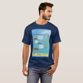 Scheuren in de Wereld - Hoe is het Water? - T-shirt (Voorkant volledig)