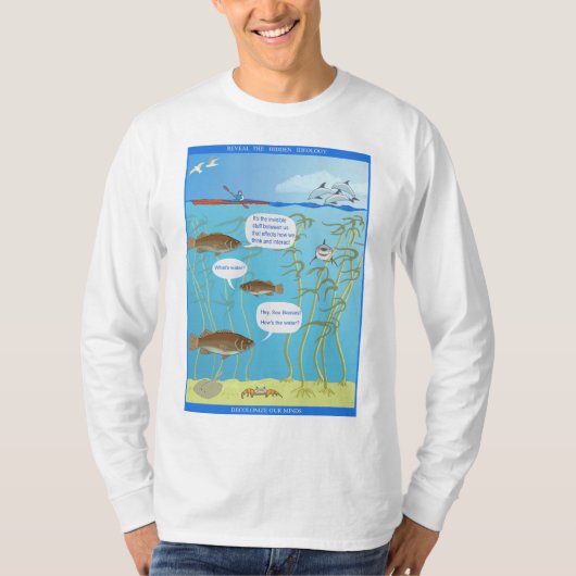 Scheuren in de Wereld - Hoe is het Water? -  T-shirt (Voorkant)
