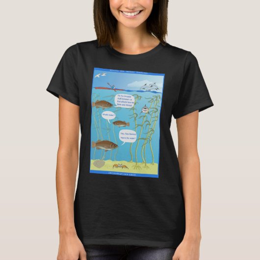 Scheuren in de Wereld - Hoe is het Water? - T-shirt (Voorkant)