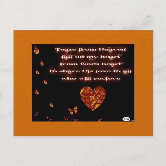 Scheuren van Hemel Briefkaart (Voorkant)