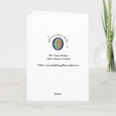 Scheuren van Lege Wenskaart van de Kunst van de Kaart (Achterkant)