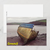 Scheurkaart voor Cornwall-boot (Voorkant / Achterkant)