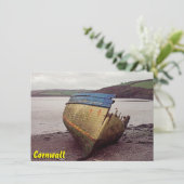 Scheurkaart voor Cornwall-boot (Staand voorkant)
