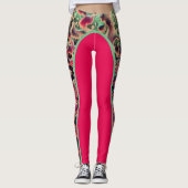 Scheut van roze leggings (Voorkant)