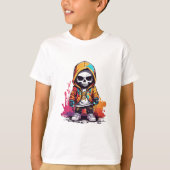 Scheut van schedel t-shirt (Voorkant)