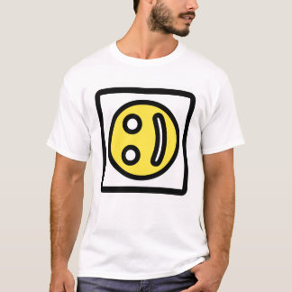 Scheve Glimlach – Ondeugende Uitdrukking T-shirt
