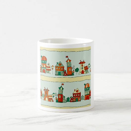 Scheve Huizen Koffiemok