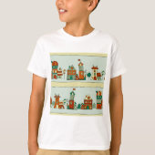Scheve Huizen T-shirt (Voorkant)