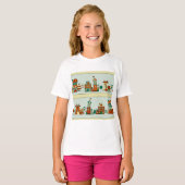 Scheve Huizen T-shirt (Voorkant volledig)