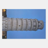 Scheve Toren bij Schemering Inpakpapier Vel (Voorkant 3)