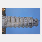 Scheve Toren bij Schemering Inpakpapier Vel (Voorkant 2)