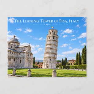 Scheve Toren Pisa Italië Souvenir Kaart