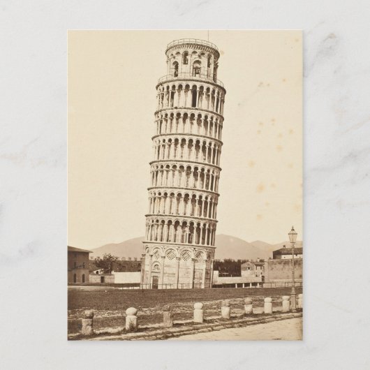 Scheve Toren van Pisa Briefkaart (Voorkant)