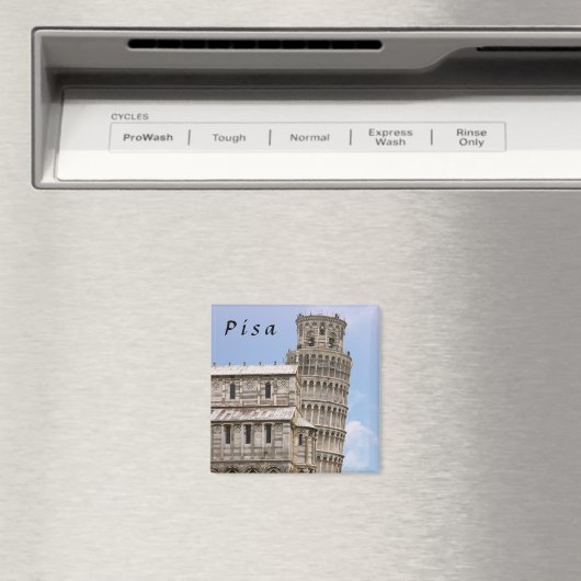 Scheve Toren van Pisa en Kathedraal - Pisa, Italië Magneet (Insitu (Vaatwasser))